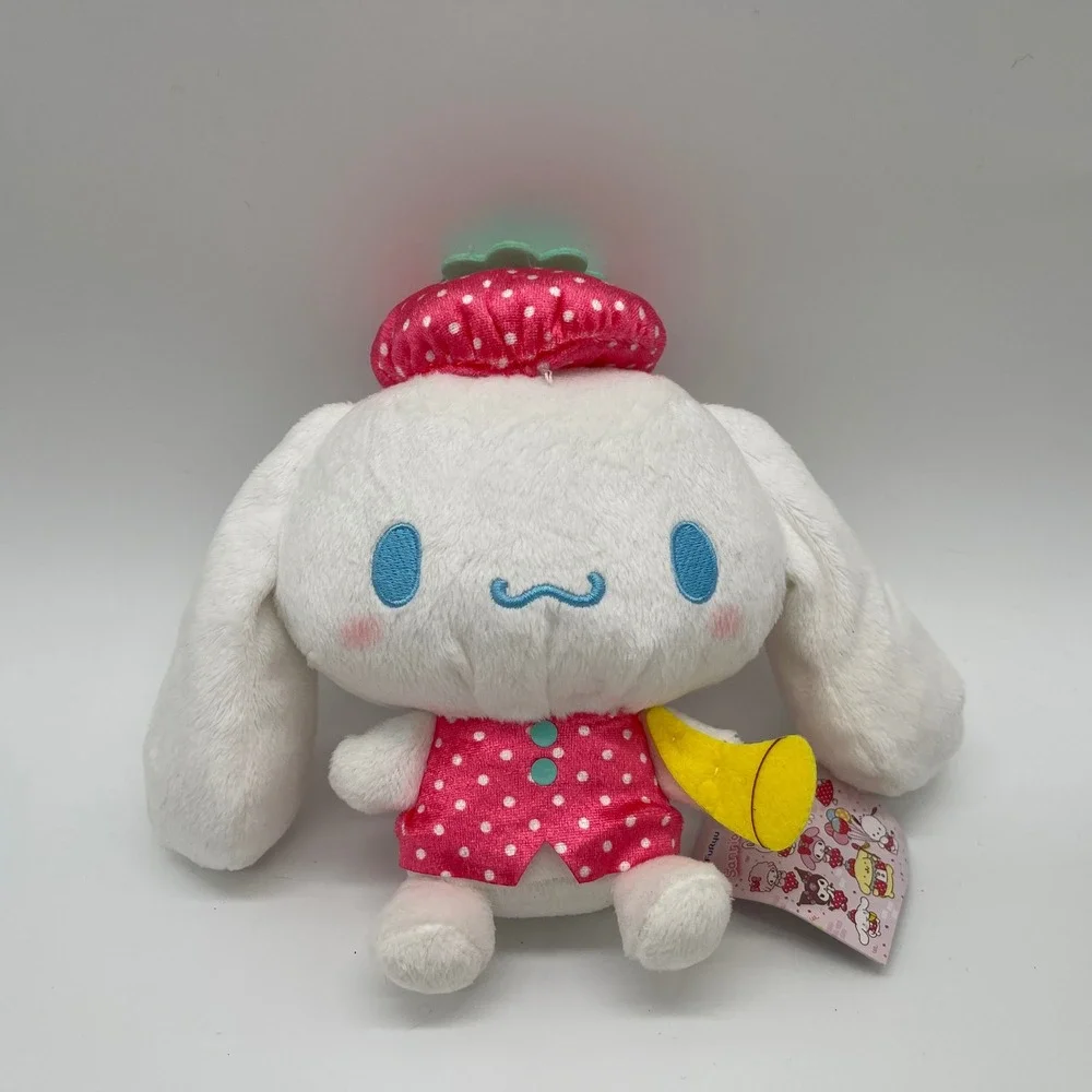 Cinnamoroll Z274 Strawberry Mix Newspaper Sanrio 2021 Plush 6.5